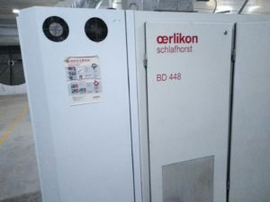 cerlikon schlafhorst spinging machine