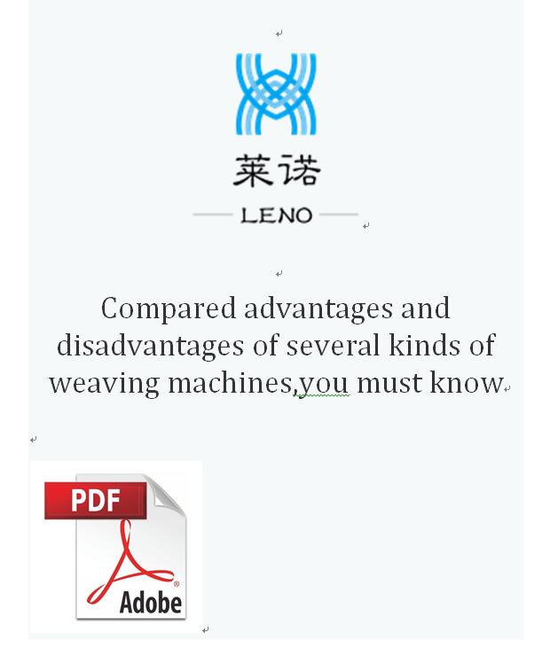 compared of different leno fabrics weaving PDF